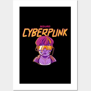 Cyberpunk Future Is Here 2077 Posters and Art